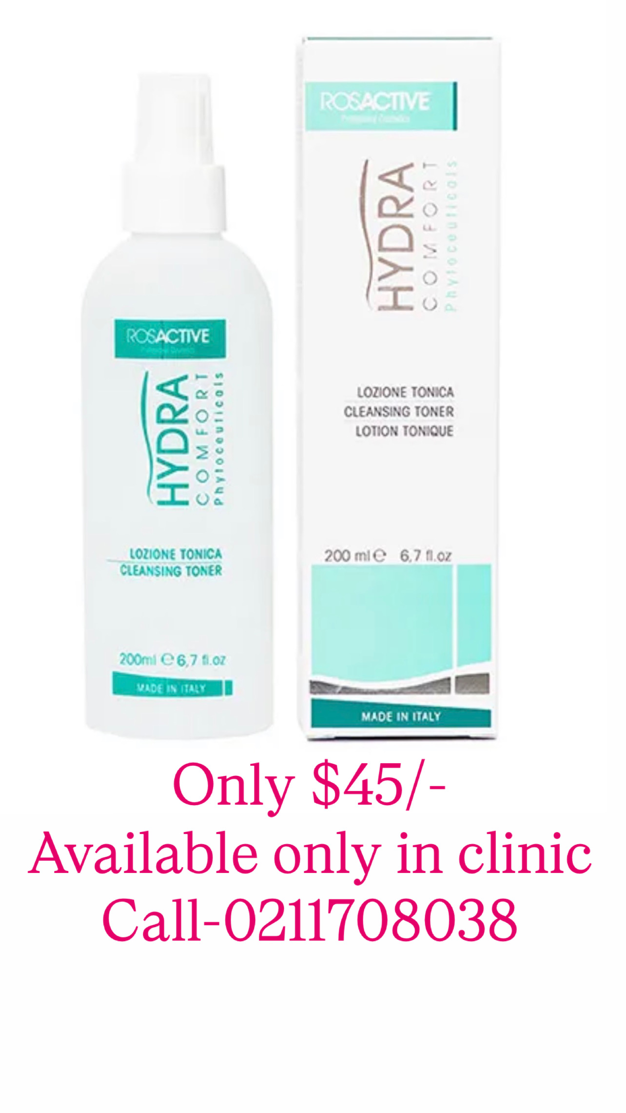 Hydra comfort phytoceuticals aka Hydra Mist
